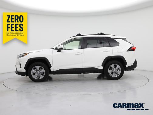 White 2025 Toyota RAV4 Hybrid XLE
