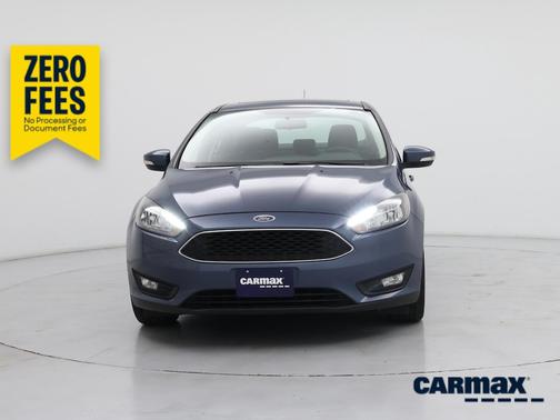 Blue 2018 Ford Focus SEL