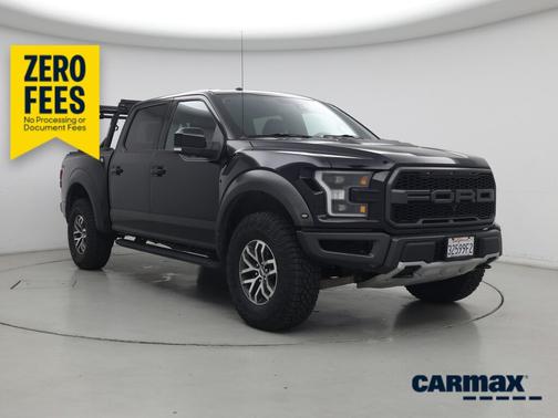 Black 2018 Ford F-150 SVT Raptor