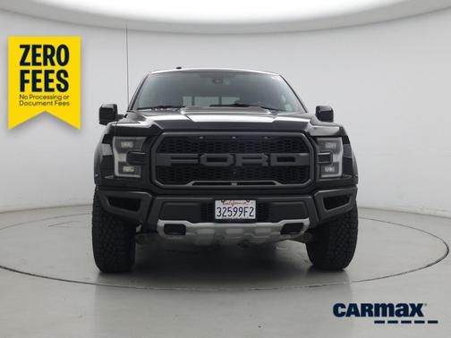 Black 2018 Ford F-150 SVT Raptor