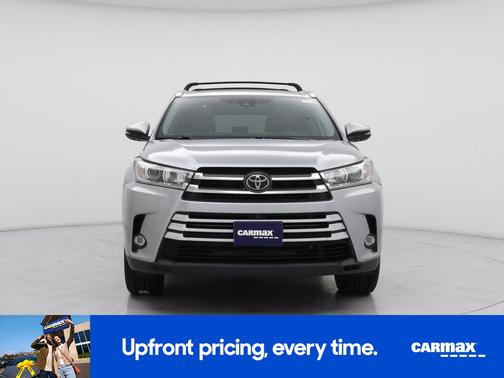 Silver 2019 Toyota Highlander Limited Platinum