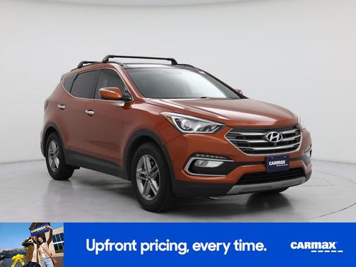 Orange 2017 Hyundai Santa Fe Sport