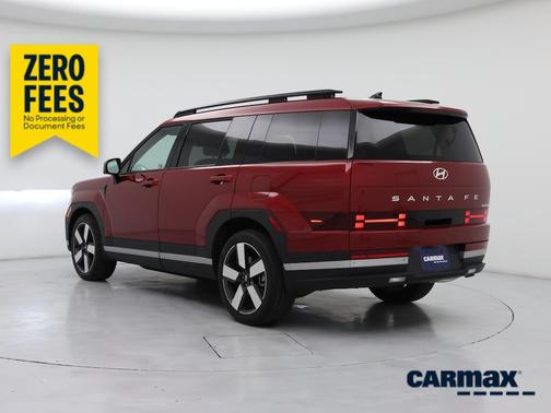Red 2025 Hyundai SANTA FE HEV Limited