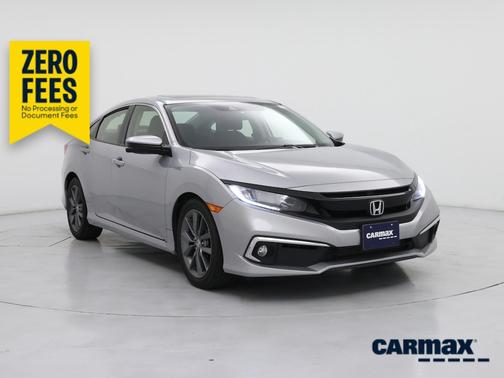 Silver 2019 Honda Civic EX