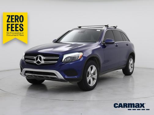 Blue 2018 Mercedes-Benz GLC 300