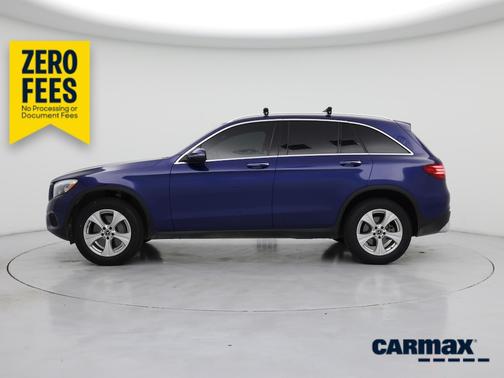 Blue 2018 Mercedes-Benz GLC 300