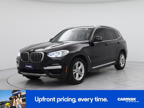 Black 2020 BMW X3 XDrive30i