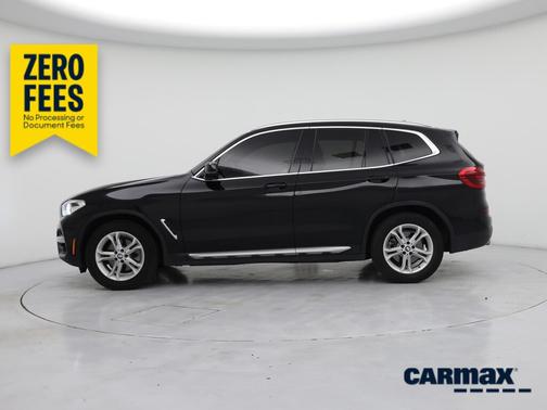 Black 2020 BMW X3 XDrive30i