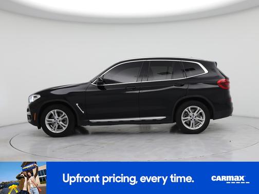 Black 2020 BMW X3 XDrive30i