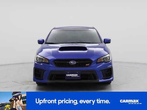 Blue 2020 Subaru WRX STI