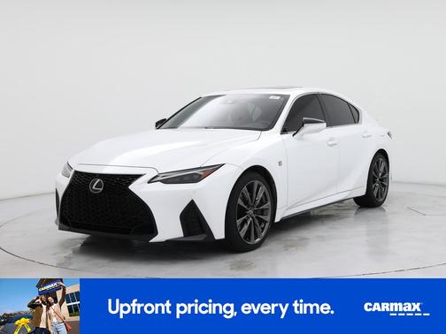 White 2023 Lexus IS 350 F-Sport