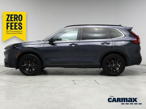 Gray 2025 Honda CR-V Hybrid Sport Touring