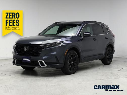 Gray 2025 Honda CR-V Hybrid Sport Touring