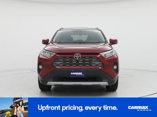 Red 2021 Toyota RAV4 Limited