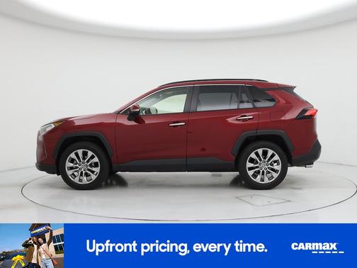Red 2021 Toyota RAV4 Limited