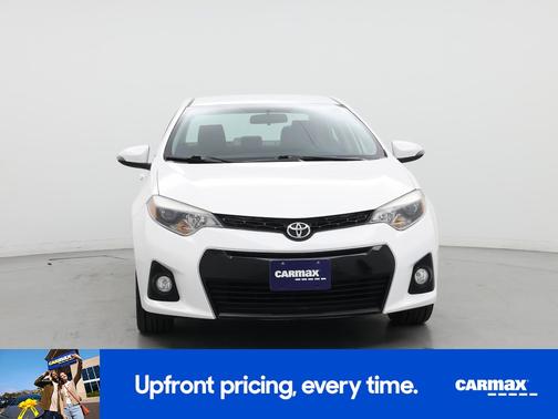 White 2015 Toyota Corolla S Plus