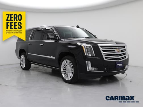 Black 2020 Cadillac Escalade ESV Platinum