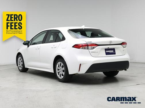 White 2025 Toyota Corolla LE