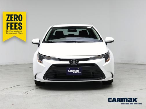 White 2025 Toyota Corolla LE