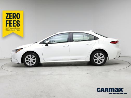 White 2025 Toyota Corolla LE