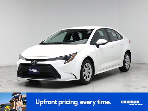 White 2025 Toyota Corolla LE