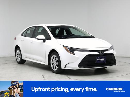 White 2025 Toyota Corolla LE