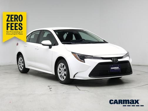 White 2025 Toyota Corolla LE