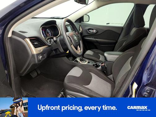 Blue 2014 Jeep Cherokee Sport