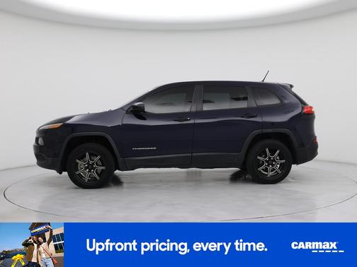 Blue 2014 Jeep Cherokee Sport