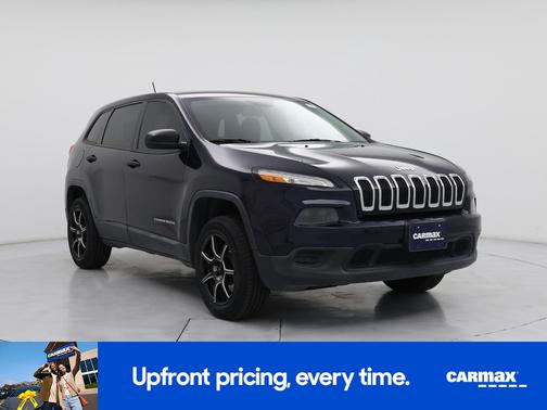 Blue 2014 Jeep Cherokee Sport