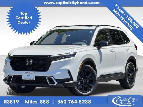 Platinum White Pearl 2026 Honda CR-V Hybrid