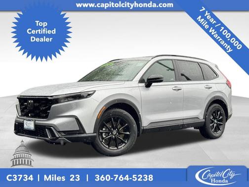 Solar Silver Metallic 2026 Honda CR-V Hybrid