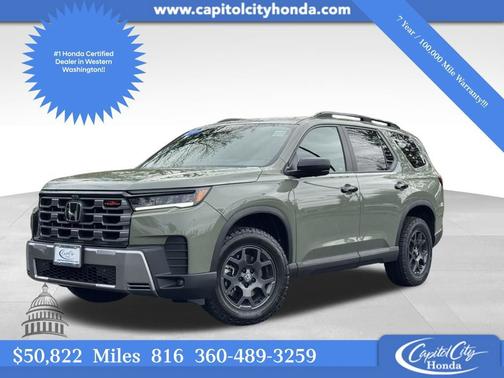 Ash Green Metallic 2026 Honda Pilot