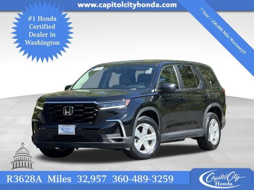 Crystal Black Pearl 2023 Honda Pilot