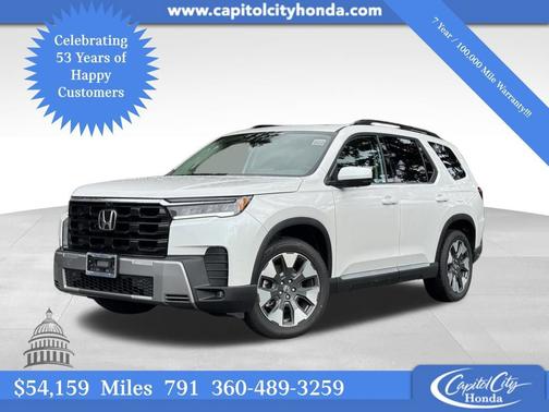 Platinum White Pearl 2026 Honda Pilot