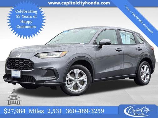 Modern Steel Metallic 2024 Honda HR-V