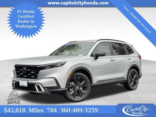 Solar Silver Metallic 2026 Honda CR-V Hybrid