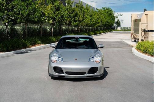 Arctic Silver Metallic 2002 Porsche 911 Carrera Turbo