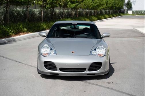 Arctic Silver Metallic 2002 Porsche 911 Carrera Turbo