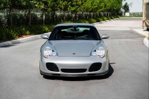 Arctic Silver Metallic 2002 Porsche 911 Carrera Turbo