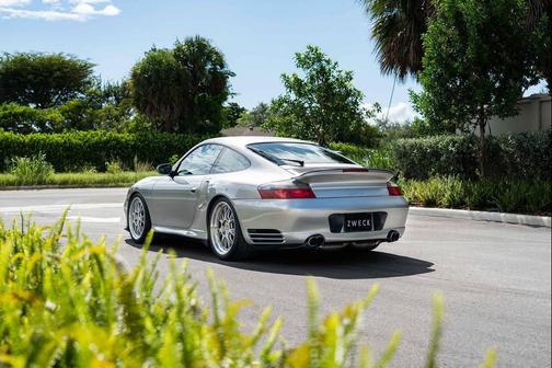 Arctic Silver Metallic 2002 Porsche 911 Carrera Turbo