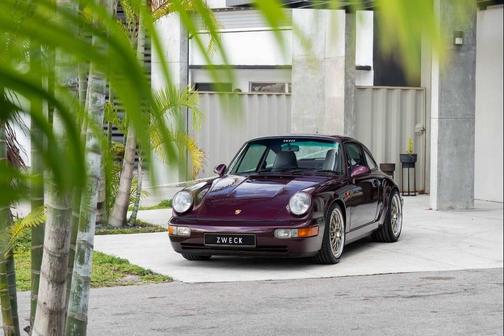 Amethyst Metallic 1991 Porsche 911 Carrera Coupe