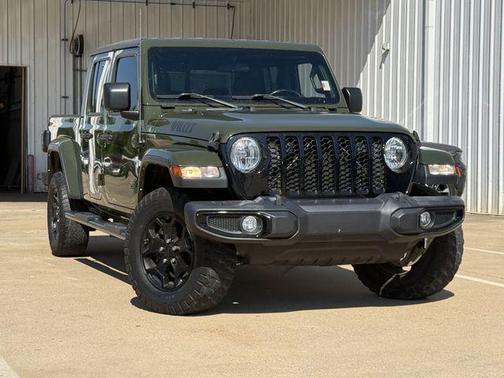 Sarge Green Clearcoat 2022 Jeep Gladiator Willys 4x4