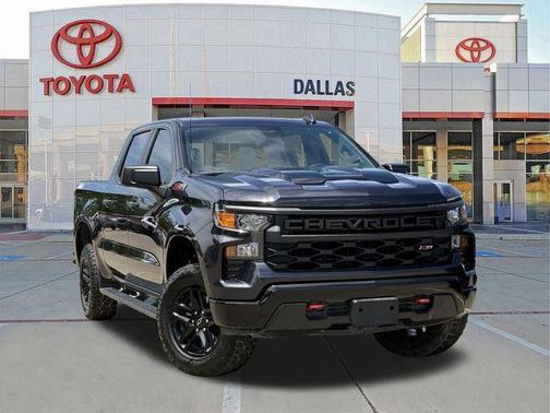 Dark Ash Metallic 2023 Chevrolet Silverado 1500 Custom Trail Boss