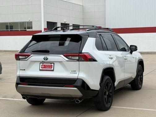 Midnight Black Metallic 2023 Toyota RAV4 Hybrid SE