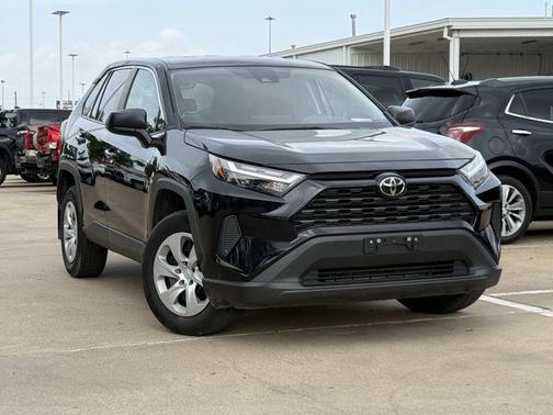 Midnight Black Metallic 2023 Toyota RAV4 LE