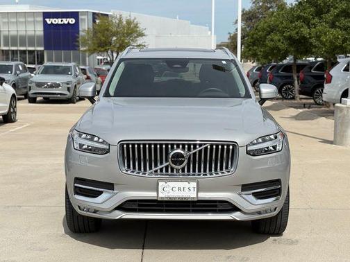 Silver Dawn Metallic 2024 Volvo XC90 B6 Plus Bright Theme 7-Seater