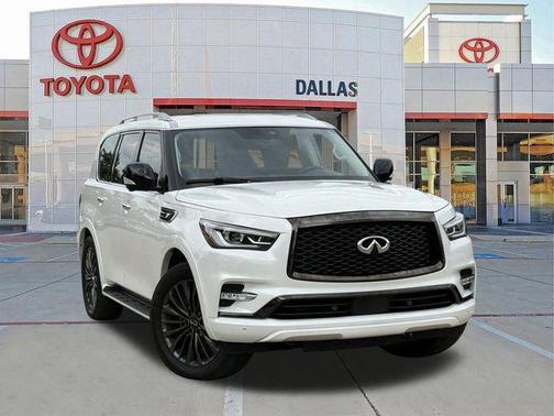 Moonstone White 2023 INFINITI QX80 PREMIUM SELECT