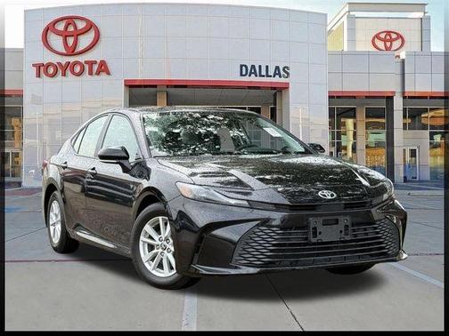 Midnight Black Metallic 2025 Toyota Camry LE