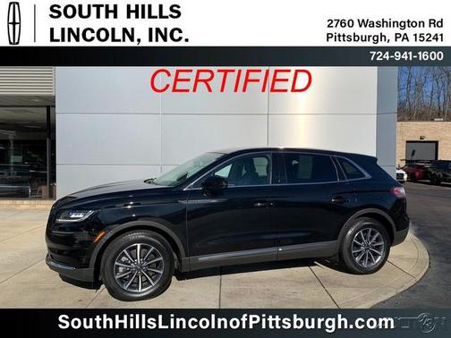 Infinite Black Metallic 2022 Lincoln Nautilus Standard